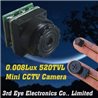 520TVL HD 0.008lux Night Vision Small Mini Cctv Camera Module (Weight 1g, Size 9.5x9.5x12mm)