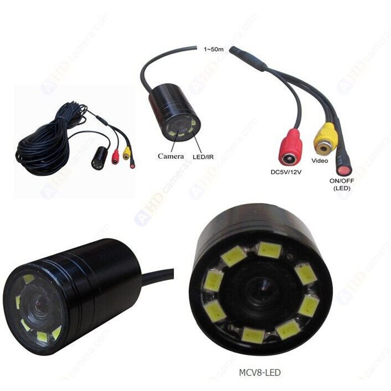 Waterproof Pipe Inspection Camera Sewer Camera (90 Deg view, 520tvl,1~20m Cable for Optional)