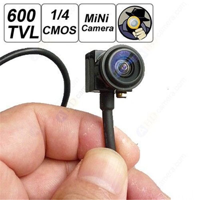 1280 x 960 New Micro Camera HD Mini CCTV Security Video Survelliance Micro 600TVL Smallest Camera Wide Angle Fish Lens