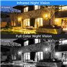 Home Security Camera Outdoor, Wireless WiFi IP Camera 360° View, Motion Detection, Two Way Talk, 1080P Full Color Night Vision