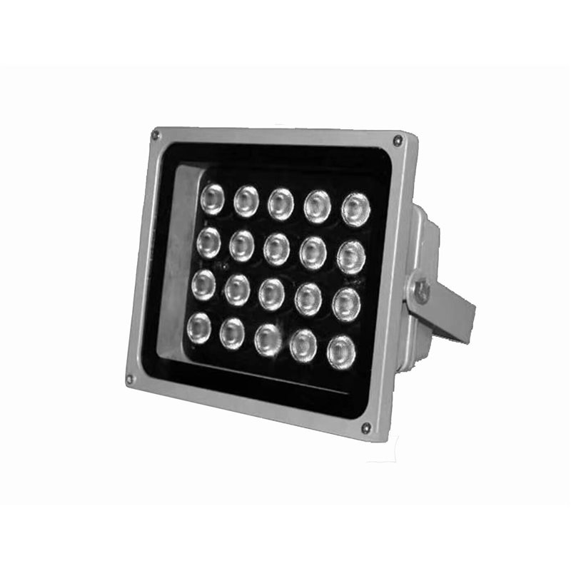 AC110-220V High Power Outdoor 20pcs Waterproof 15 Degree Angle Night Vision 850nm IR LEDs Illuminator