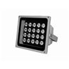 AC110-220V High Power Outdoor 20pcs Waterproof 15 Degree Angle Night Vision 850nm IR LEDs Illuminator