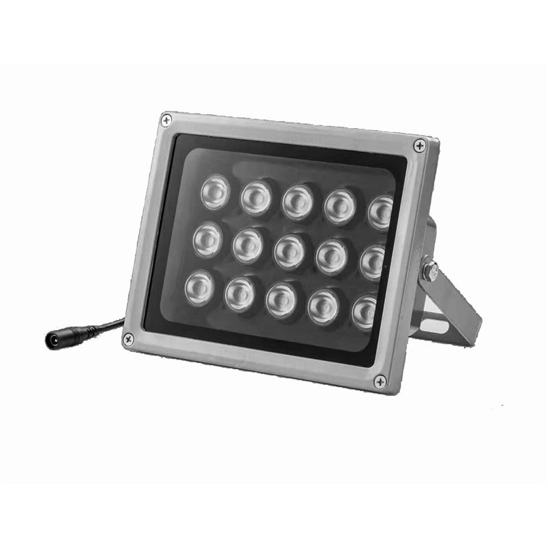 AC110-220V High Power Outdoor 15pcs 850nm Night Vision Illuminator IP66 White Case