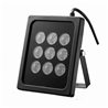 AC110-220V High Power Outdoor 9pcs 850nm Night Vision Illuminator IP66