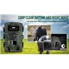 Trail Camera 20MP 1080P IP66 Waterproof with Clear Night Vision and 3 Passive Infrared Motion Sensors for Hunting Scouting