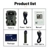 Trail Camera 20MP 1080P IP66 Waterproof with Clear Night Vision and 3 Passive Infrared Motion Sensors for Hunting Scouting