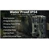 Trail Camera 1080P 20MP Hunting Game Camera with 120 Wide-Angle Motion Sensor Night Vision Motion Activated 0.3S 2.0 in LCD IP66