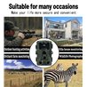 Trail Camera 1080P 20MP Hunting Game Camera with 120 Wide-Angle Motion Sensor Night Vision Motion Activated 0.3S 2.0 in LCD IP66